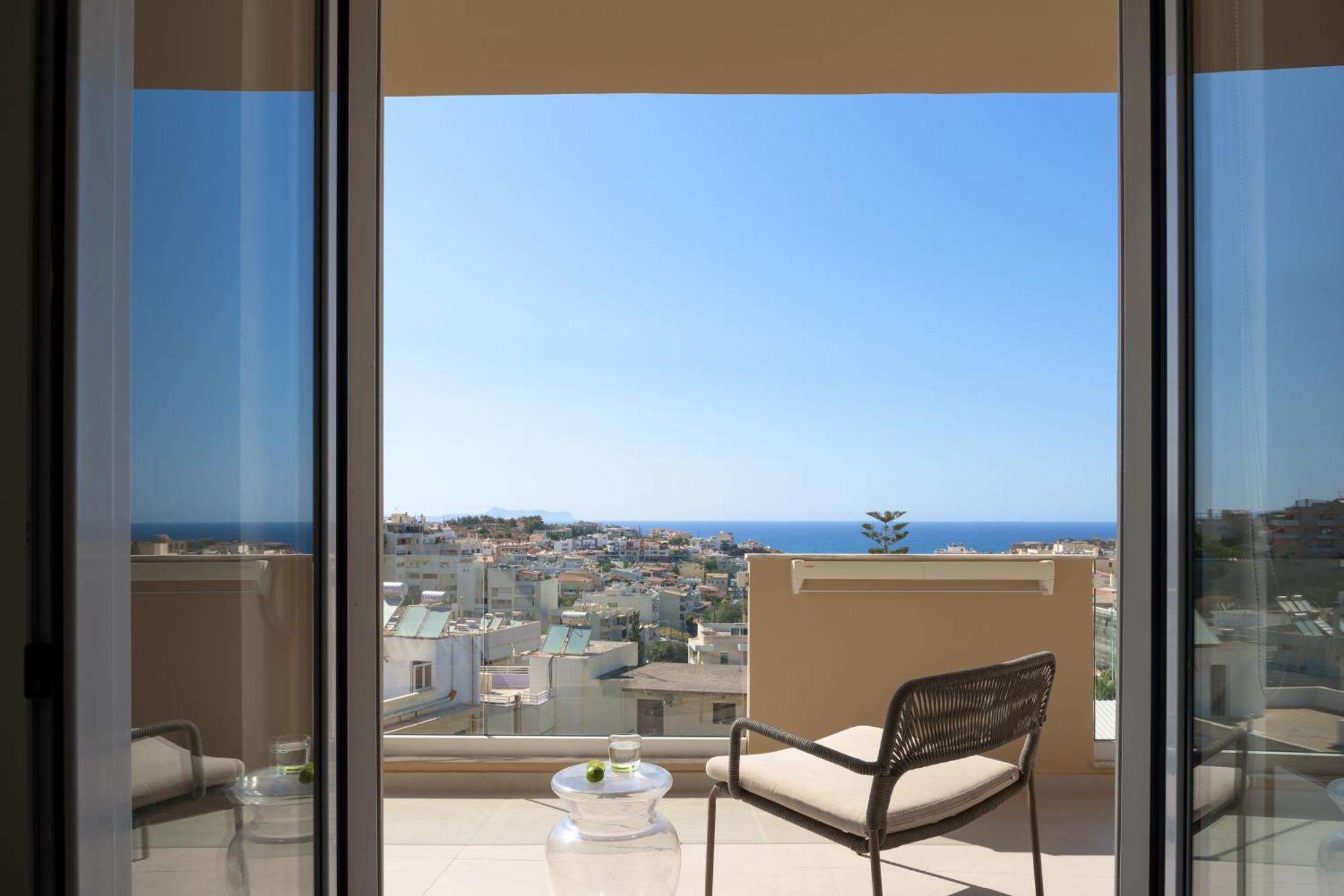 罗希姆诺Ikia Mia Sea View公寓 外观 照片